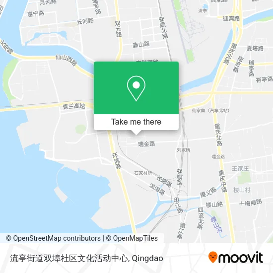 流亭街道双埠社区文化活动中心 map