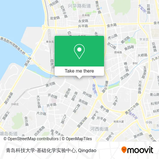 青岛科技大学-基础化学实验中心 map