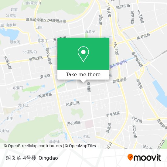 蜊叉泊-4号楼 map
