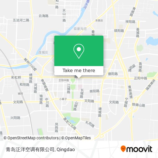 青岛泛洋空调有限公司 map