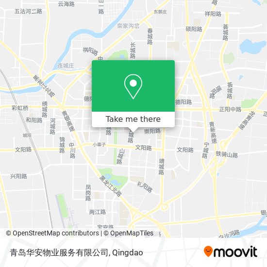 青岛华安物业服务有限公司 map