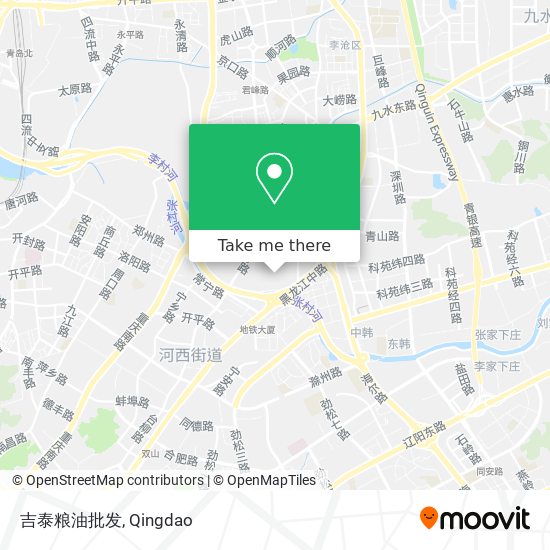 吉泰粮油批发 map