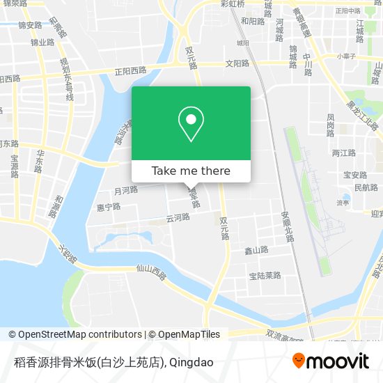 稻香源排骨米饭(白沙上苑店) map