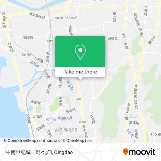 中南世纪城一期-北门 map