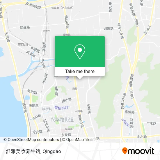 舒雅美妆养生馆 map