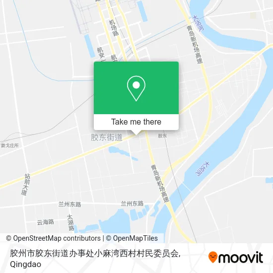 胶州市胶东街道办事处小麻湾西村村民委员会 map