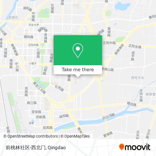 前桃林社区-西北门 map