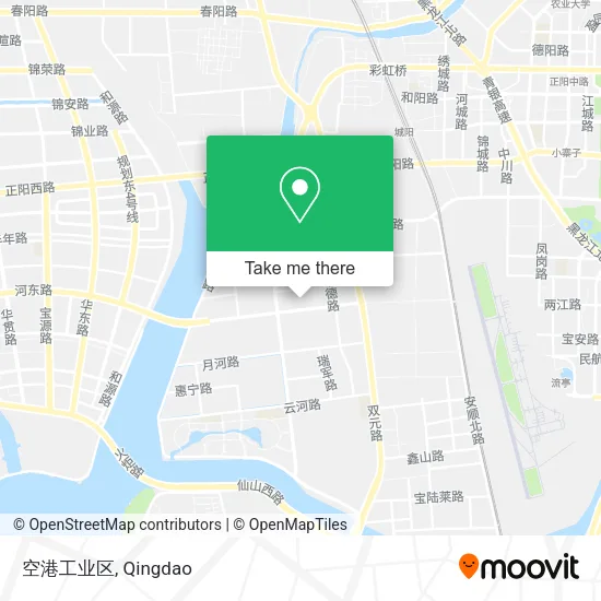 空港工业区 map