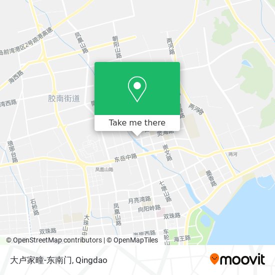 大卢家疃-东南门 map
