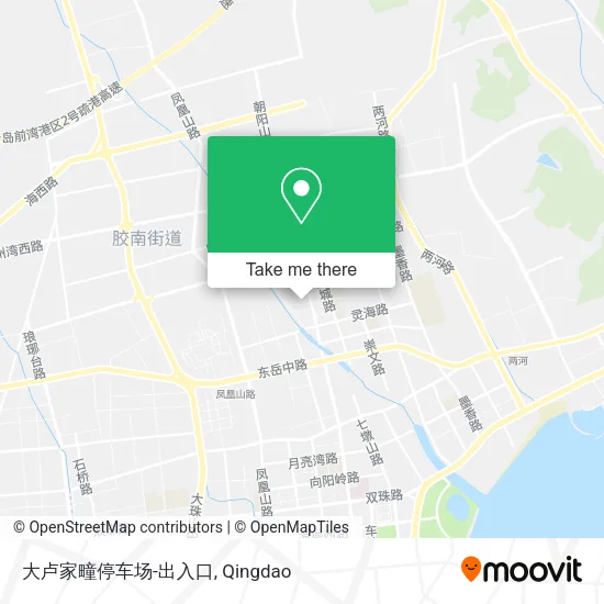 大卢家疃停车场-出入口 map