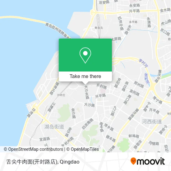 舌尖牛肉面(开封路店) map