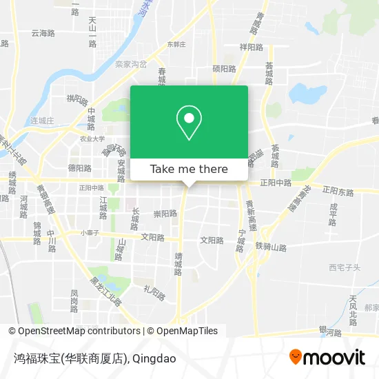 鸿福珠宝(华联商厦店) map