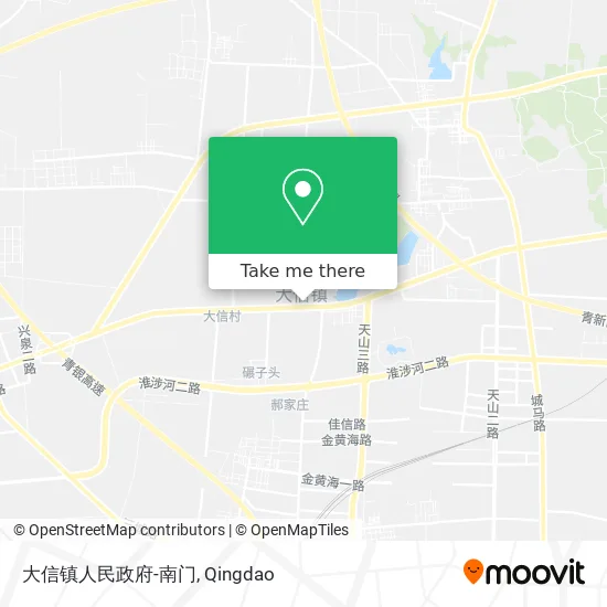大信镇人民政府-南门 map