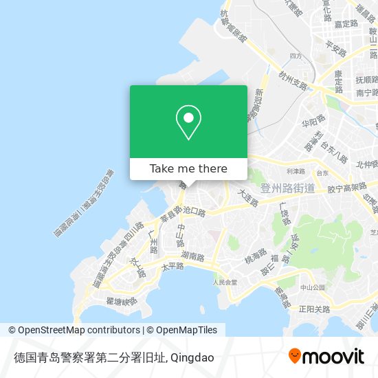 德国青岛警察署第二分署旧址 map