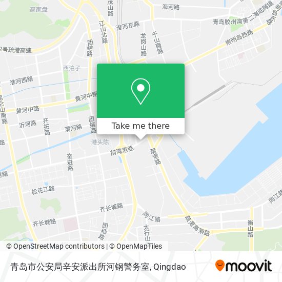青岛市公安局辛安派出所河钢警务室 map