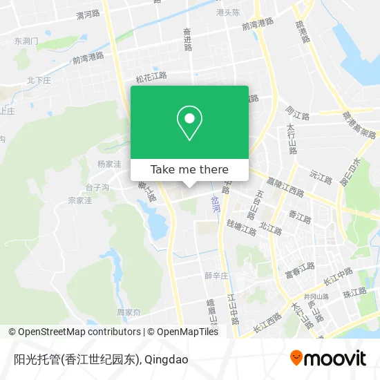 阳光托管(香江世纪园东) map