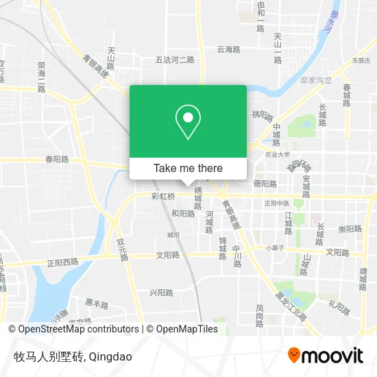 牧马人别墅砖 map