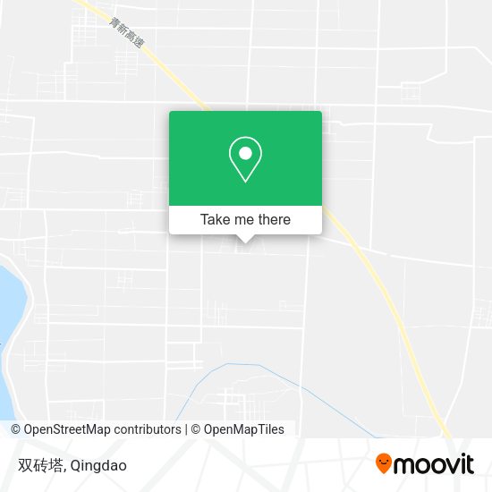 双砖塔 map