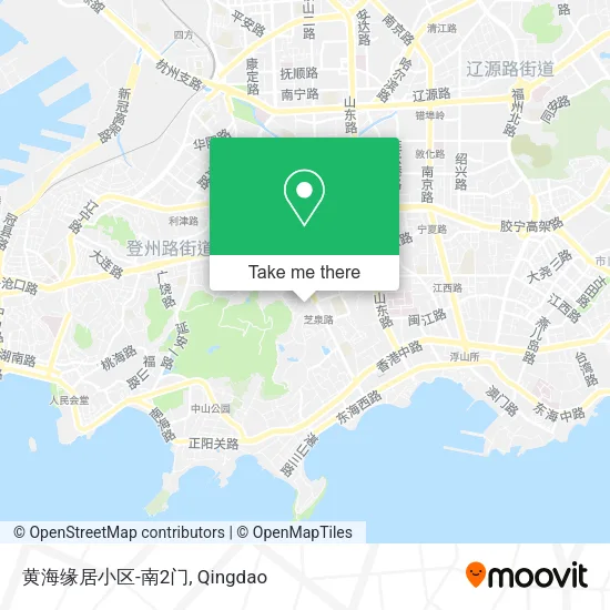 黄海缘居小区-南2门 map
