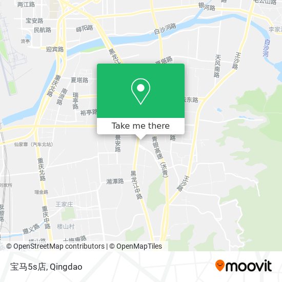 宝马5s店 map