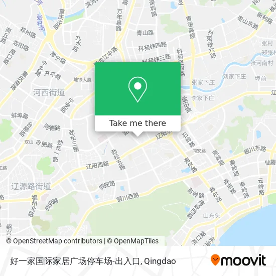 好一家国际家居广场停车场-出入口 map