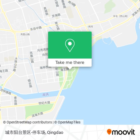 城市阳台景区-停车场 map