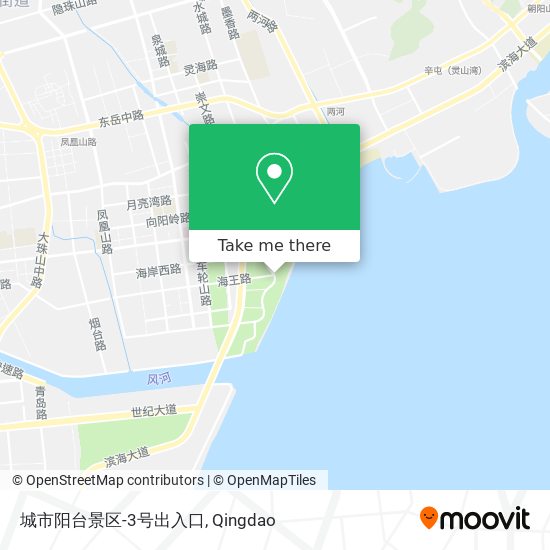 城市阳台景区-3号出入口 map