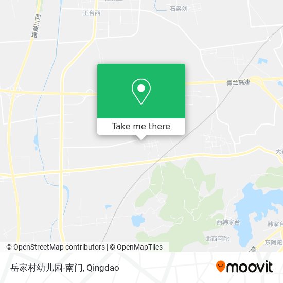 岳家村幼儿园-南门 map