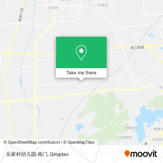 岳家村幼儿园-南门 map