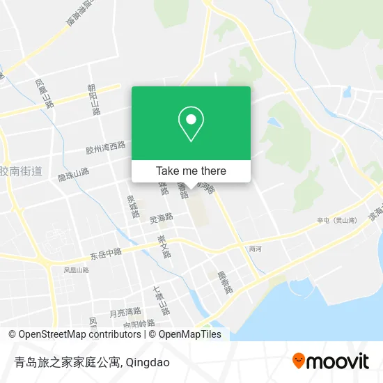 青岛旅之家家庭公寓 map