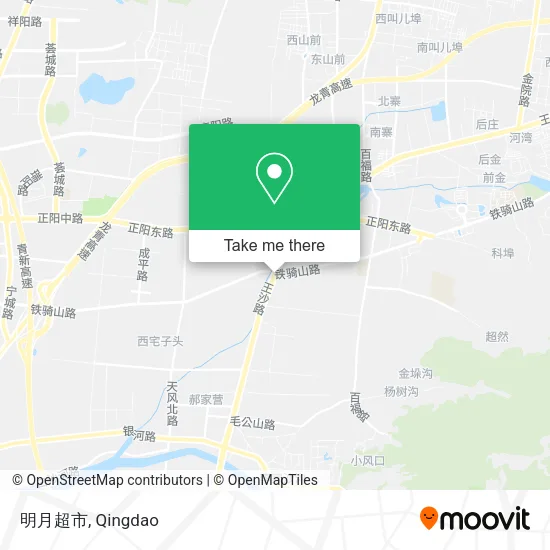 明月超市 map