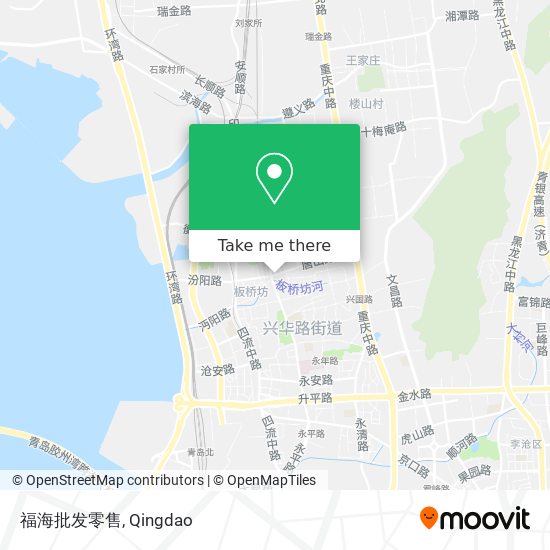福海批发零售 map