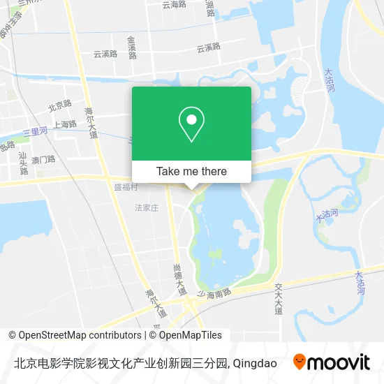 北京电影学院影视文化产业创新园三分园 map