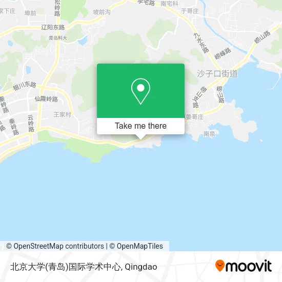 北京大学(青岛)国际学术中心 map
