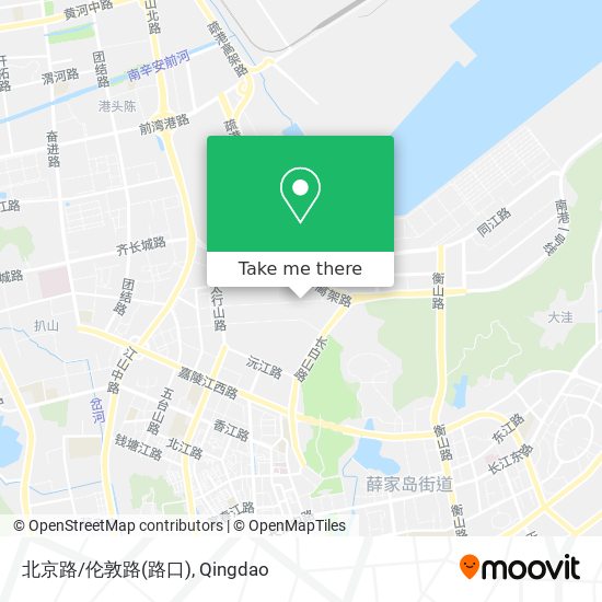 北京路/伦敦路(路口) map