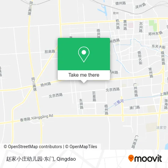 赵家小庄幼儿园-东门 map
