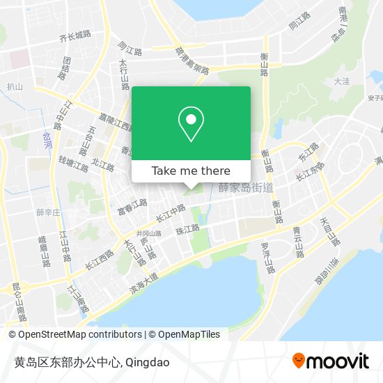 黄岛区东部办公中心 map