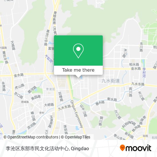 李沧区东部市民文化活动中心 map