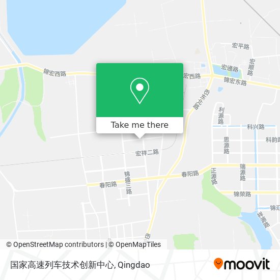 国家高速列车技术创新中心 map