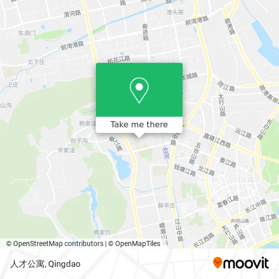 人才公寓 map