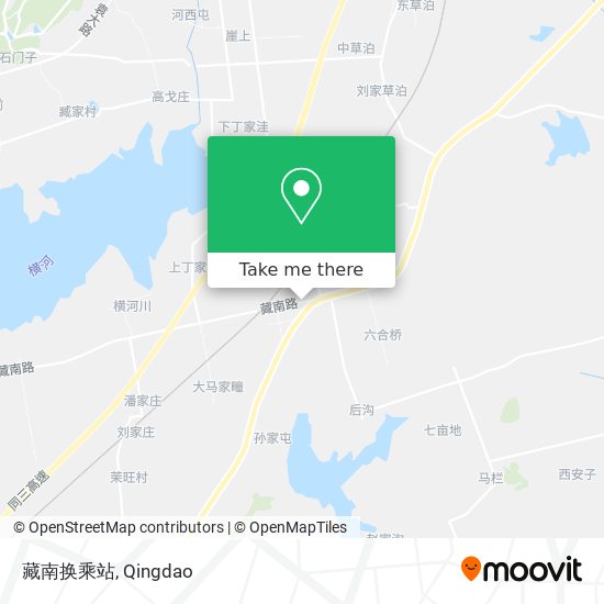 藏南换乘站 map