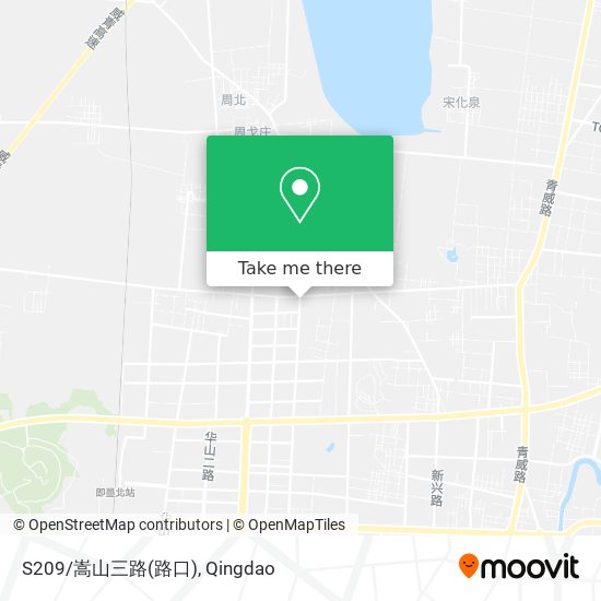 S209/嵩山三路(路口) map
