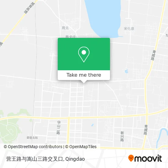 营王路与嵩山三路交叉口 map