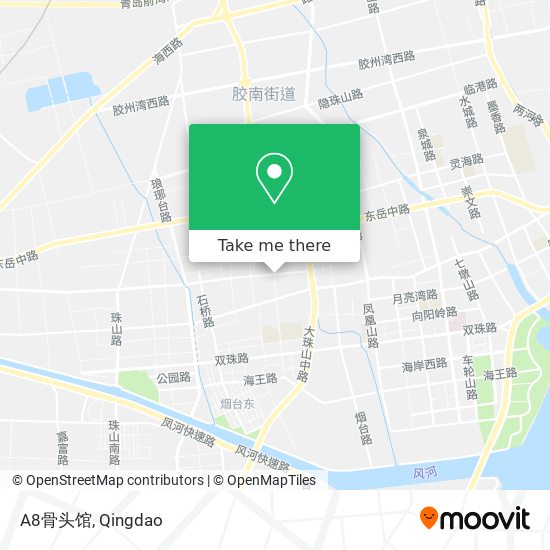 A8骨头馆 map