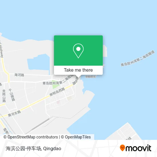 海滨公园-停车场 map