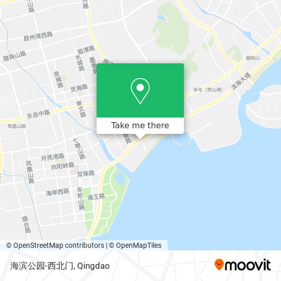 海滨公园-西北门 map