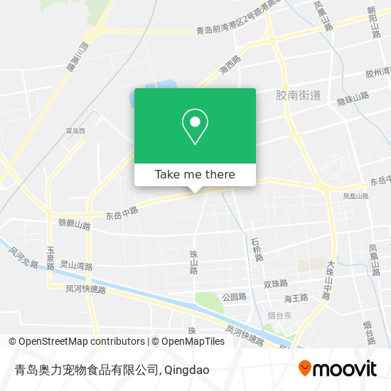 青岛奥力宠物食品有限公司 map