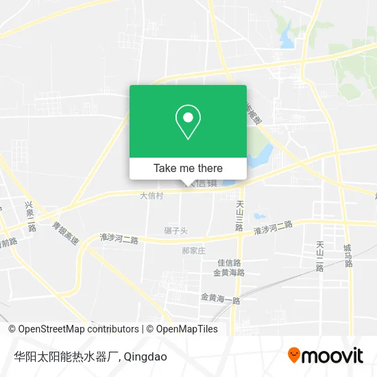 华阳太阳能热水器厂 map