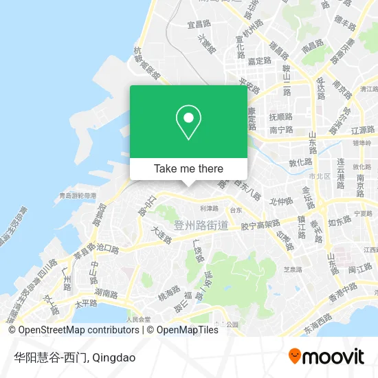 华阳慧谷-西门 map