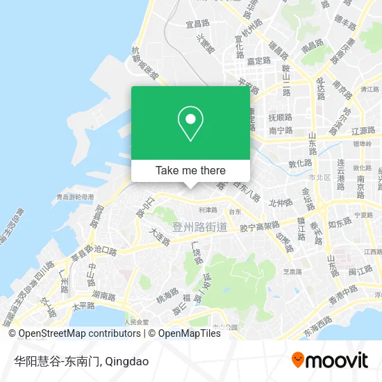 华阳慧谷-东南门 map